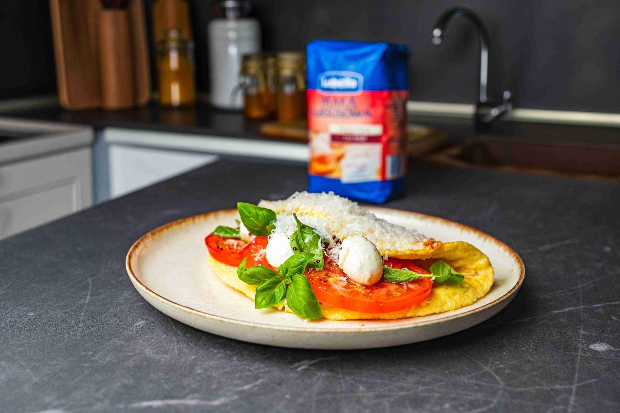 Proteinowy omlet z serka wiejskiego