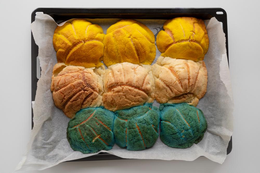 Conchas – słodkie bułki meksykańskie