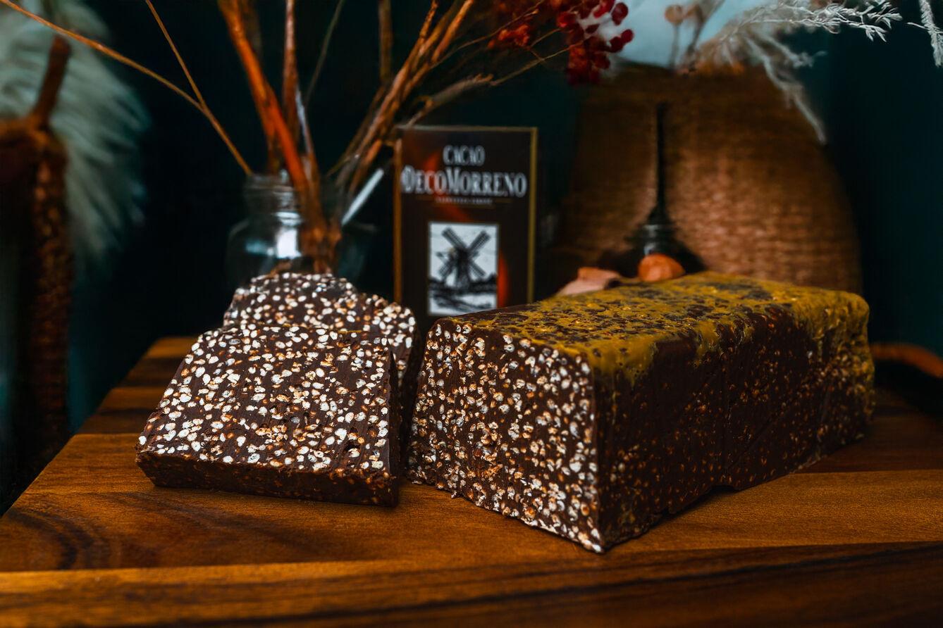 Chrupiący blok czekoladowy